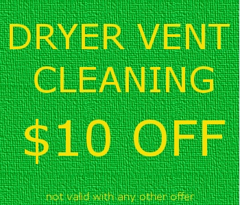 Dryer vent coupon for 10% off